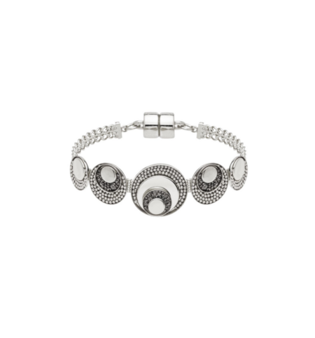 Pulseira Lúmen - Prata, Hematita