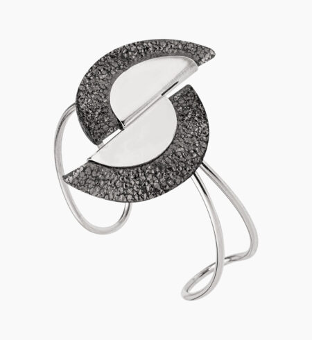 Bracelete Modernité - Prata, Métallique