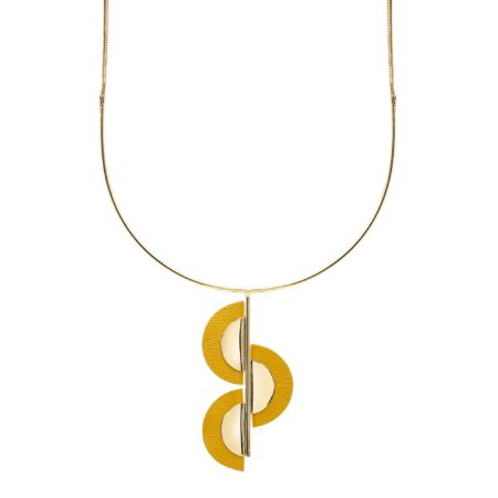 Colar Modernité Maxi - Ouro 18K, Safran
